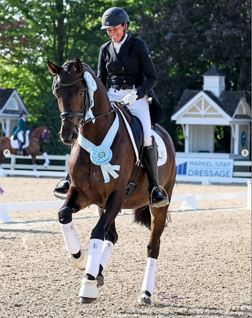 Don Hannes at the U.S Young Horse Championships :: Photo © Sue Stickle