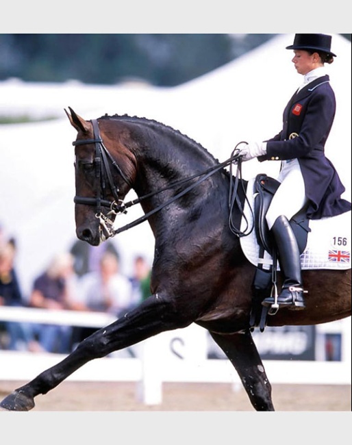 Laura Richardson on her career making stallion Millenium in 2002