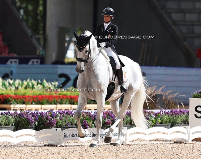 Aniko Komjathy_losonczy and Dior S at the 2022 World Championships in Herning :: Photo © Astrid Appels