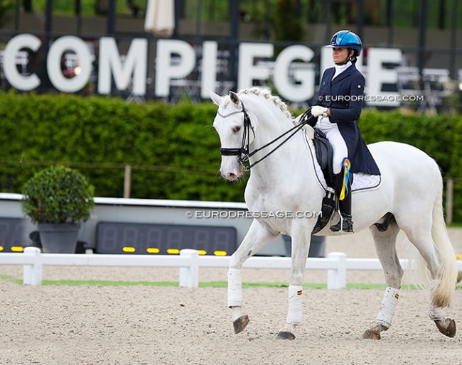 Carla De La Fuente De Pablos on Fito at the 2024 CDIO Compiegne :: Photo © Astrid Appels