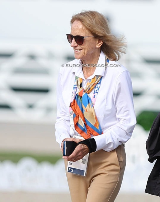 Isobel Wessels at the 2024 Olympic Games in Paris :: Photo © Astrid Appels