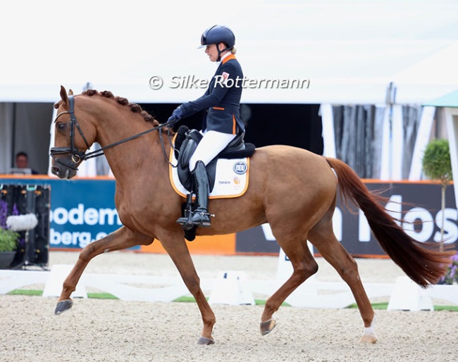 Rixt van der Horst and Fonq at the 2025 European Para Dressage Championships :: Photo © Silke Rottermann