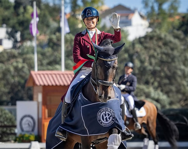 Maria Caetano and Fenix de TIneo win the 2025 Portuguese Grand Prix Championships :: Photo © Carlos Hernani