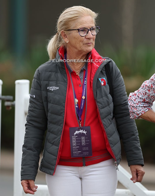 Heidi Bemelmans at the 2022 European Junior and Young Riders Championships in Hartpury :: Photo © Astrid Appels