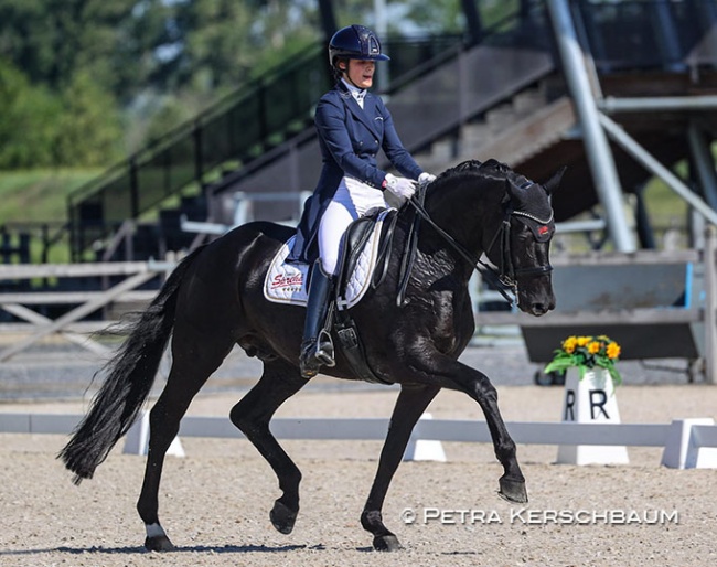 Beatrice Arturi and Morricone II at the 2022 CDI Samorin :: Photo © Petra Kerschbaum