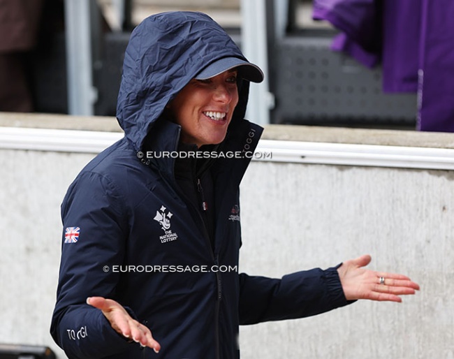 Charlotte Dujardin at the 2022 World Championships in Herning :: Photo © Astrid Appels