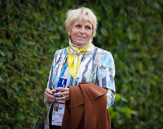 German 5* judge Katrina Wüst :: Photo © Astrid Appels