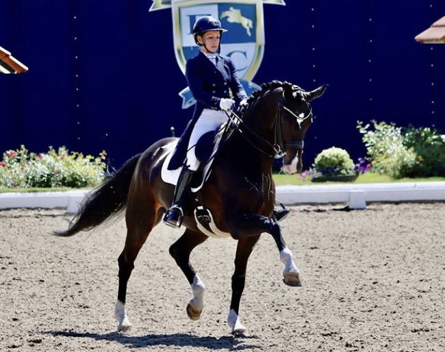 Monica Burssens and Elfentanz at the 2024 CDI Hagen :: Photo © Ruchel