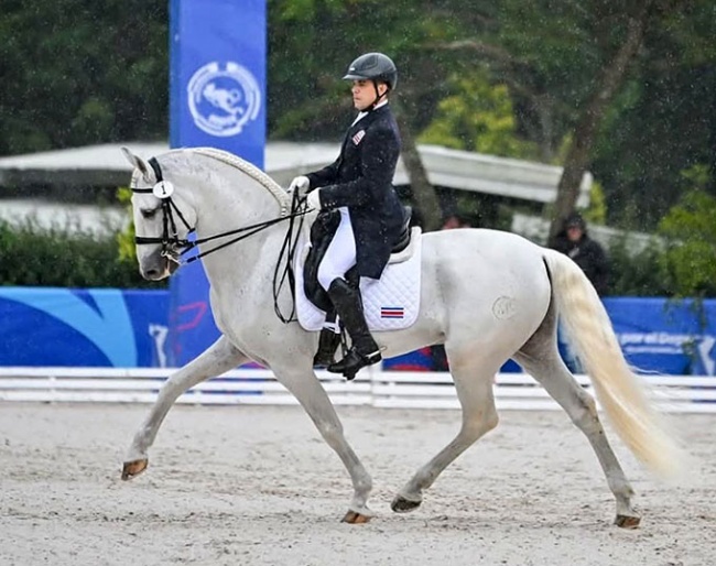 Mauricio Masis on  Arlequin VII at the 2025 Central American Games :: Photo © private