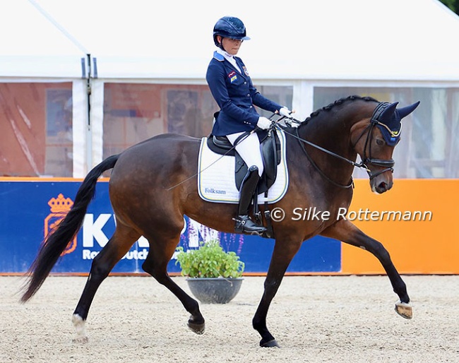 Swedish Pam Svane on Raja at the 2025 European Para Dressage Championships :: Photo © Silke Rottermann