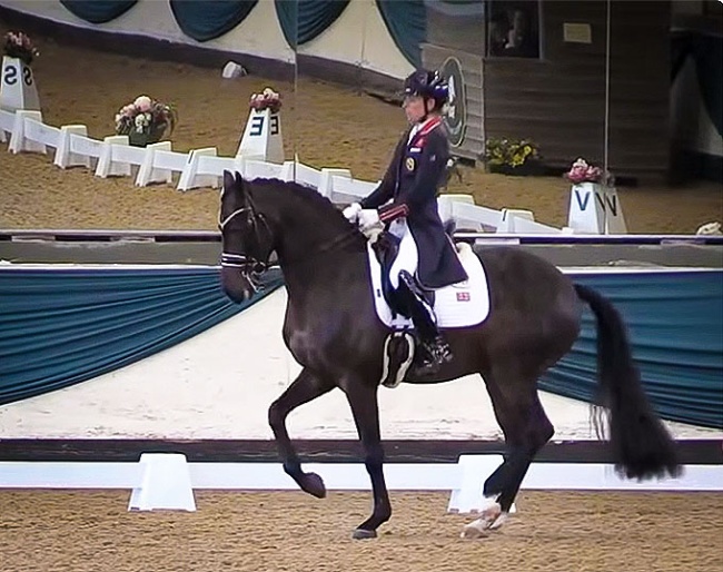 Charlotte Dujardin and Braveheart at the 2025 CDI Wellington Heckfield