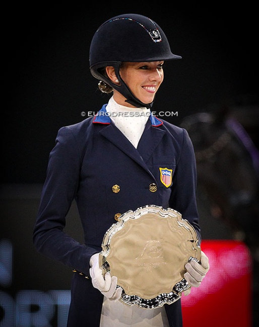 Laura Graves at the 2018 World Equestrian Games :: Photo © Astrid Appels