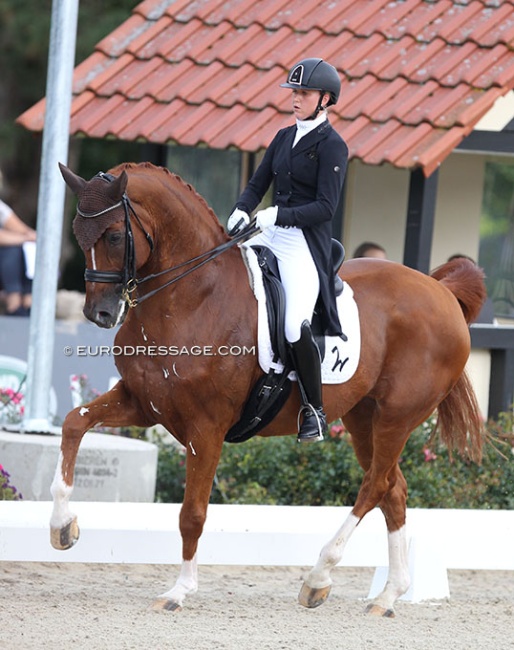 Lisa Wernitznig and Quintus at the 2021 CDI Hagen :: Photo © Astrid Appels