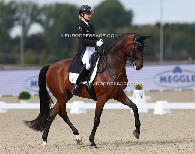 Bianca Nowag and Queolito at the 2023 CDI Hagen :: Photo © Astrid Appels