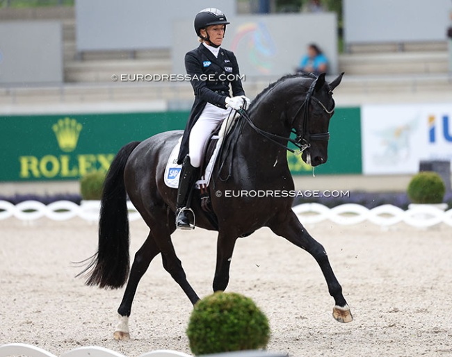 Ingrid Klimke and Diafys OLD at the 2025 CDIO Aachen :: Photo © Astrid Appels