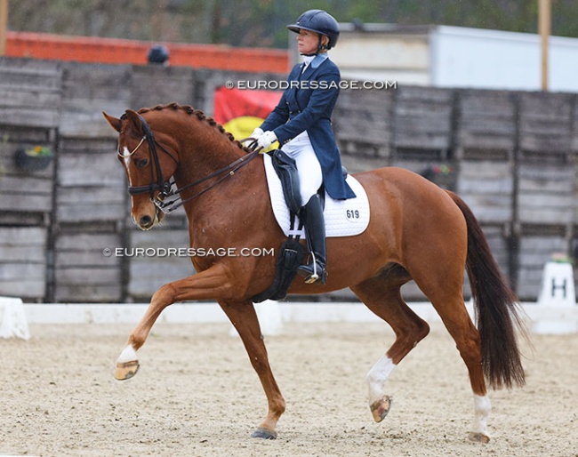 Nadine Capellmann on Waitoni at the 2023 CDI Sint-Truiden :: Photo © Astrid Appels