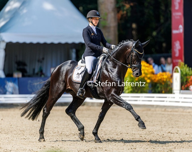 Lena Hassmann and Lodovico at the 2025 Bundeschampionate in Warendorf :: Photo © Stefan Lafrentz