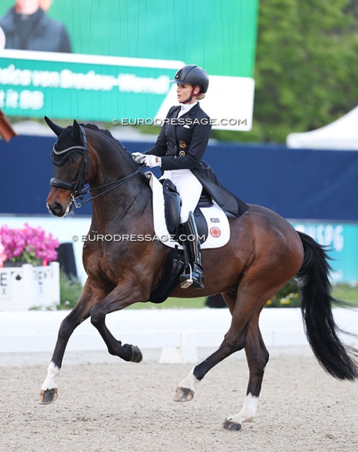 Jessica von Bredow-Werndl and Got It BB at the Louisdor Cup qualifier in Hagen :: Photo © Astrid Appels