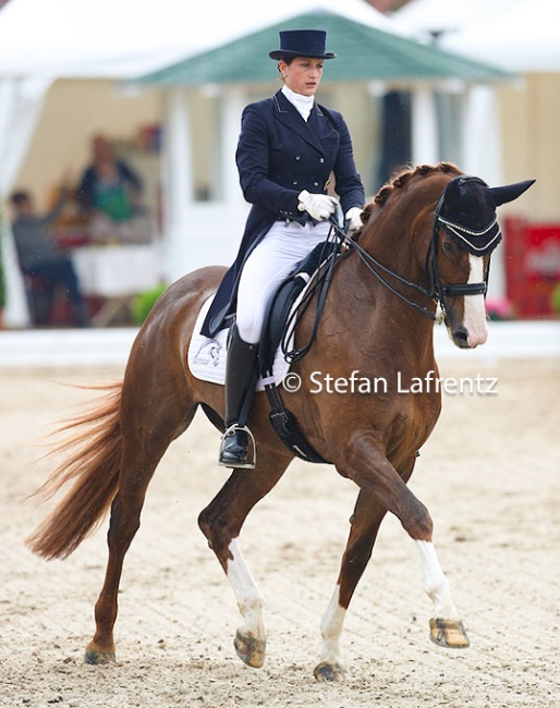 Stefanie Wolf and For Comtess at the 2016 CDN Balve :: Photo © Stefan Lafrentz