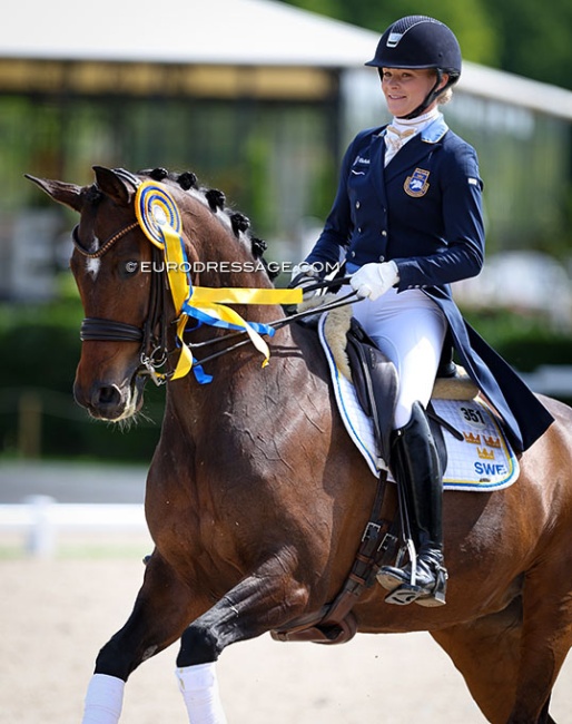 jeanna Hogberg and Astoria at the 2022 CDIO Compiegne :: Photo © Astrid Appels