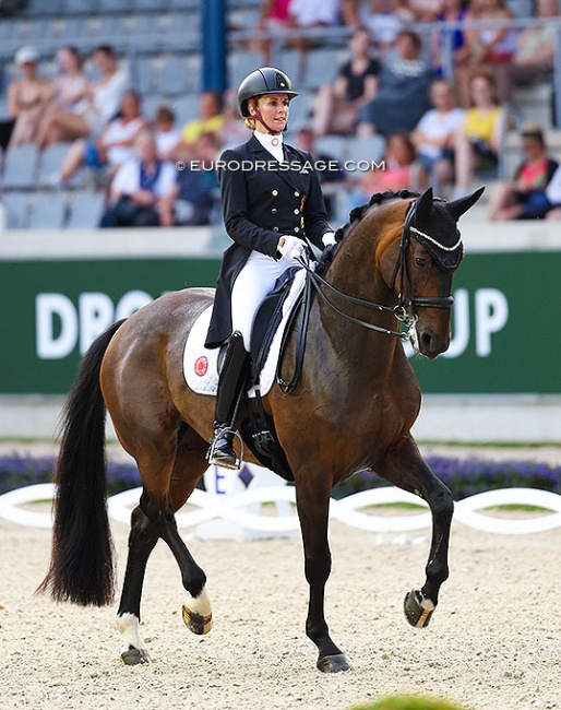 Jessica von Bredow-Werndl and Diallo BB at the 2025 CDIO Aachen :: Photo © Astrid Appels