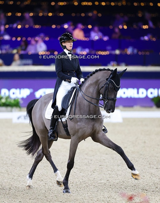 Camille Judet Cheret and Herelja Higgins at the 2025 CDI-W Mechelen - Photo © Astrid Appels