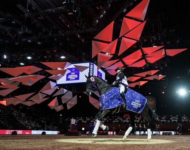 Isabell Werth and Queenparks Wendy win the World Cup Qualifier in Basel :: Photo © FEI