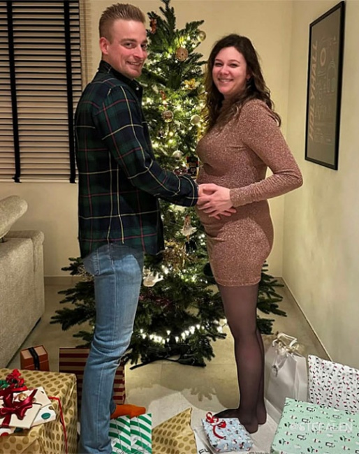 Stef Alen and Belgian Olympian Laurence Roos are expecting 
