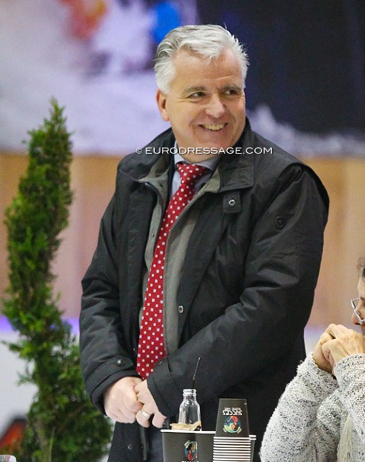 Judge Thomas Kessler at the 2019 CDI Lier :: Photo © Astrid Appels