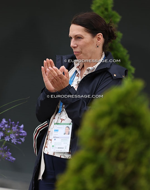 Judge Gabriela Valerianova (CZE) at the 2023 CDIO Aachen :: Photo © Astrid Appels