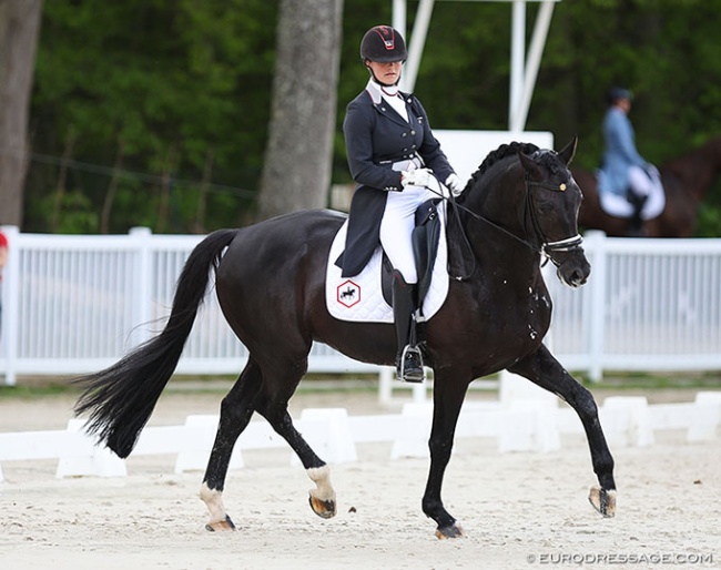 Thamar Zweistra and Hexagon's Kaygo at the 2023 CDIO Compiegne :: Photo © Astrid Appels