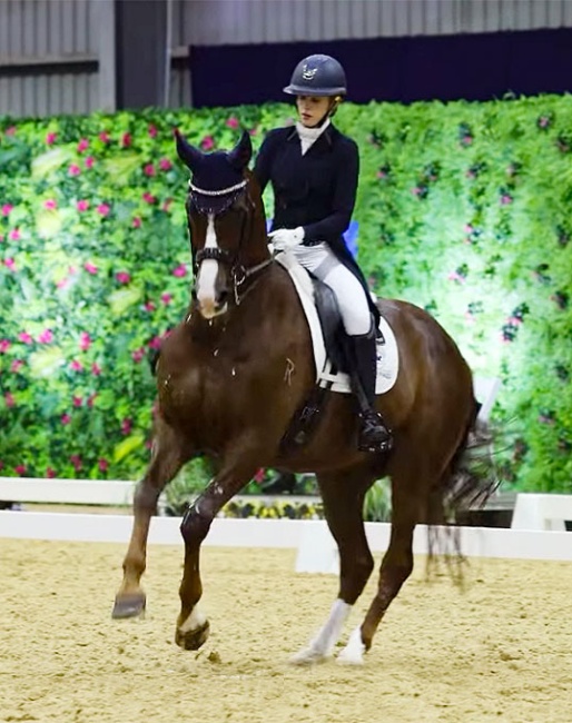 Serena Ireland and Royalty R at the 2025 Pacific League Final in Werribee 