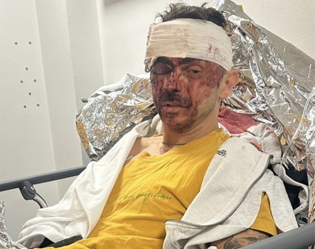 Rodolpho Riskalla in the hospital