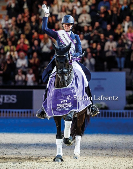 Maria von Essen and Invoice at the 2026 CDI-W Gothenburg :: Photo © Stefan Lafrentz