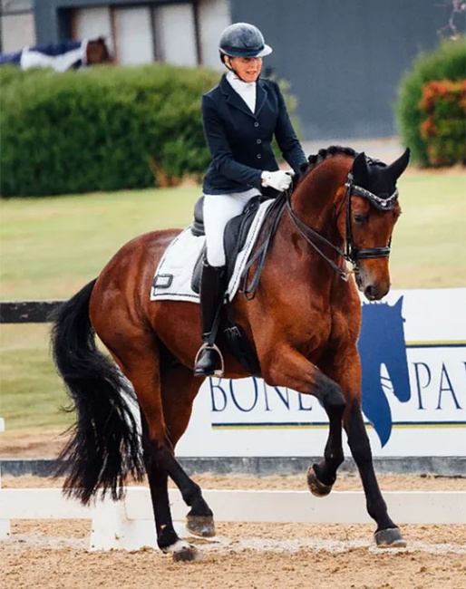 Hanna and Golia di Fonteabeti at the 2026 CDN Boneo :: Photo © Equisoul Photography