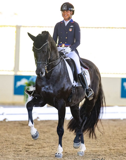Genay Vaughn and Gino at the 2026 CDI-W Del Mar :: Photos © Terri Miller