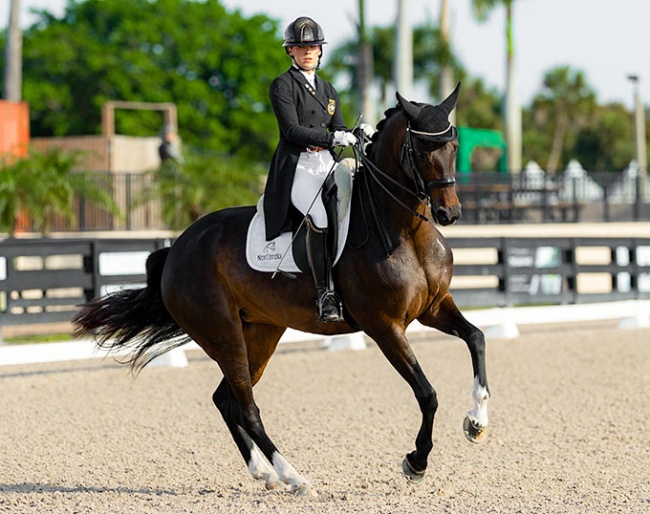Emilia Bergakra and Fleur de Vie FRH at the 2026 CDN Wellington :: Photo © Emma Claire