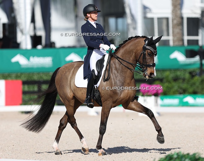 Eliane Cordia-van Reesema and Codiak at the 2024 CDIO Wellington :: Photo © Astrid Appels