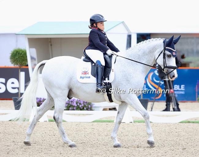 Gabriella Blake on Strong Beau at the 2025 European Para Championships :: Photo © Silke Rottermann