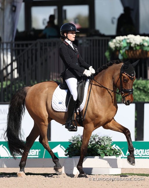 Lilly Kasselmann and Nasdaq at the 2026 CDI-W Wellington :: Photo © Astrid Appels