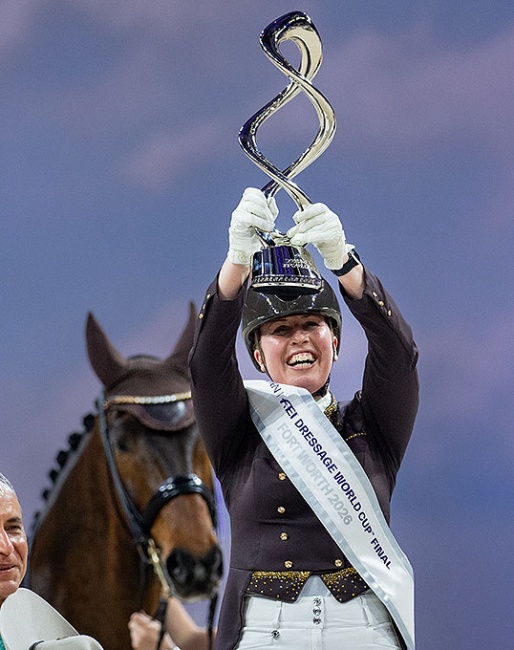 Becky Moody wins the 2026 World Cup Finals :: Photo © FEI
