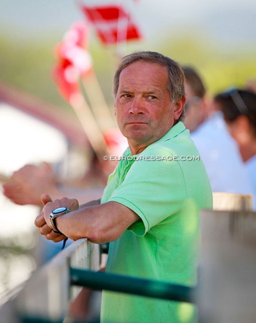Jon D Pedersen at the 2015 European Junior/Young Riders Championships :: Photo © Astrid Appels