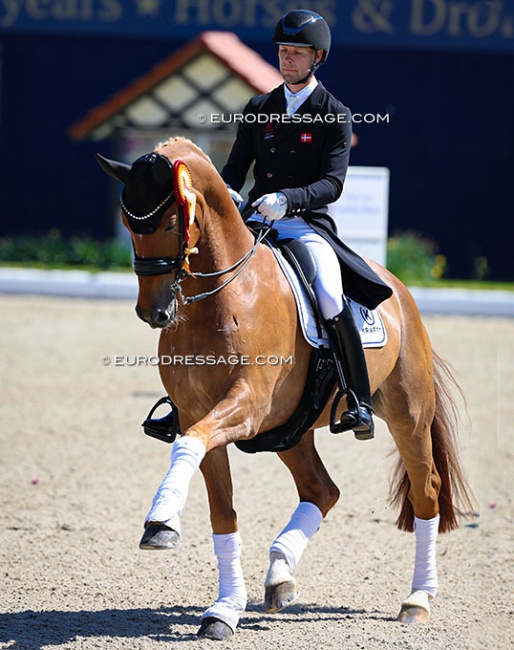 Daniel Bachmann Andersen and Flash Gordon at the 2026 CDI Hagen :: Photo © Astrid Appels