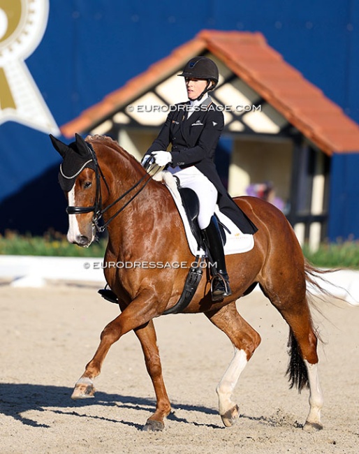 Lena Hassmann and Doc-Holliday at the 2026 CDI Hagen :: Photo © Astrid Appels