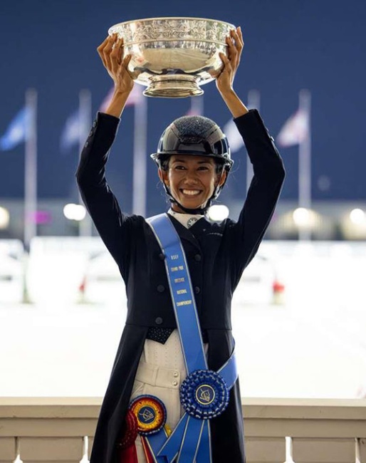 Ellesse Gundersen is the 2026 U.S. Grand Prix Champion :: Photos © USEF