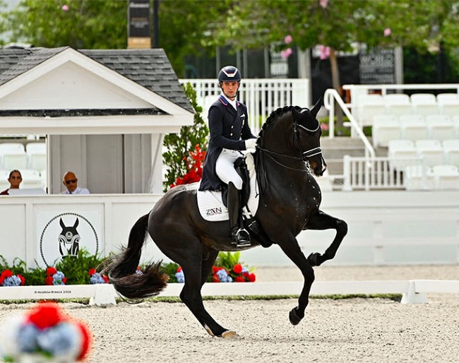 Christian Simonson and Indian Rock lead after the Grand Prix in the 2026 U.S Grand Prix Championships :: Photo © Andrew Ryback