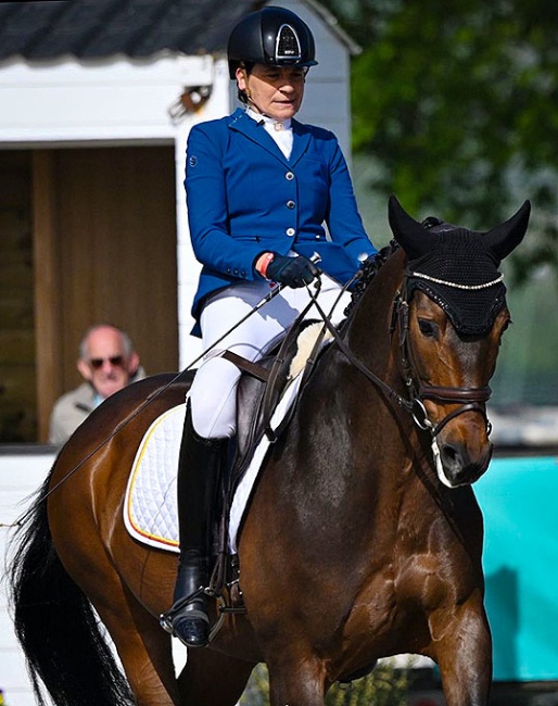 Barbara Minneci on Freiherr von Nymphenburg at the 2026 CPEDI Waregem :: Photo © Quadrille