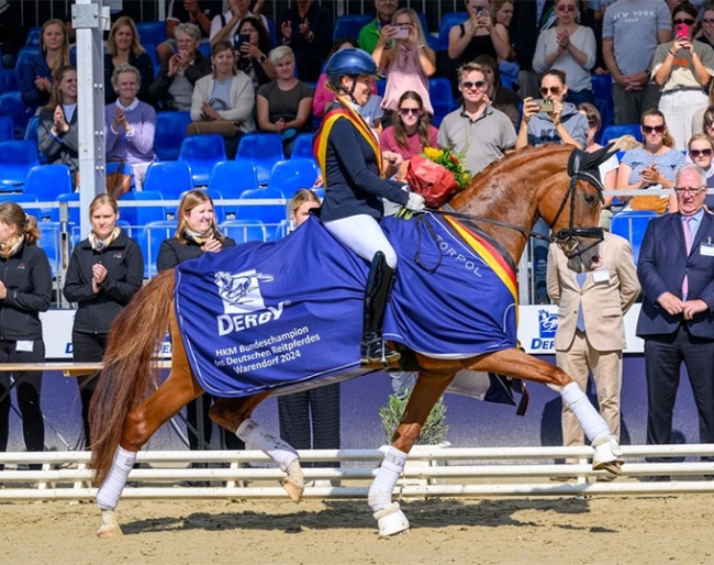 Sina Aringer with Senorita La Bonita :: Photo: ©Tanja Becker, Equitaris