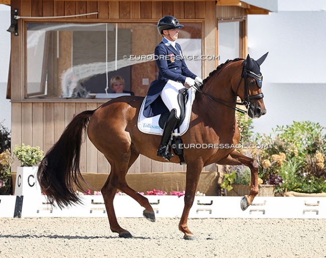 Sofie Lexner and Inoraline W at the 2025 European Championships :: Photo © Astrid Appels