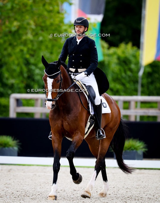 Rolando Raul Gonzalez Valdez and Empire K at the 2026 CDIO Lier :: Photo © Astrid Appels